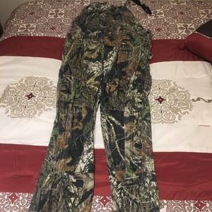 Camo overalls